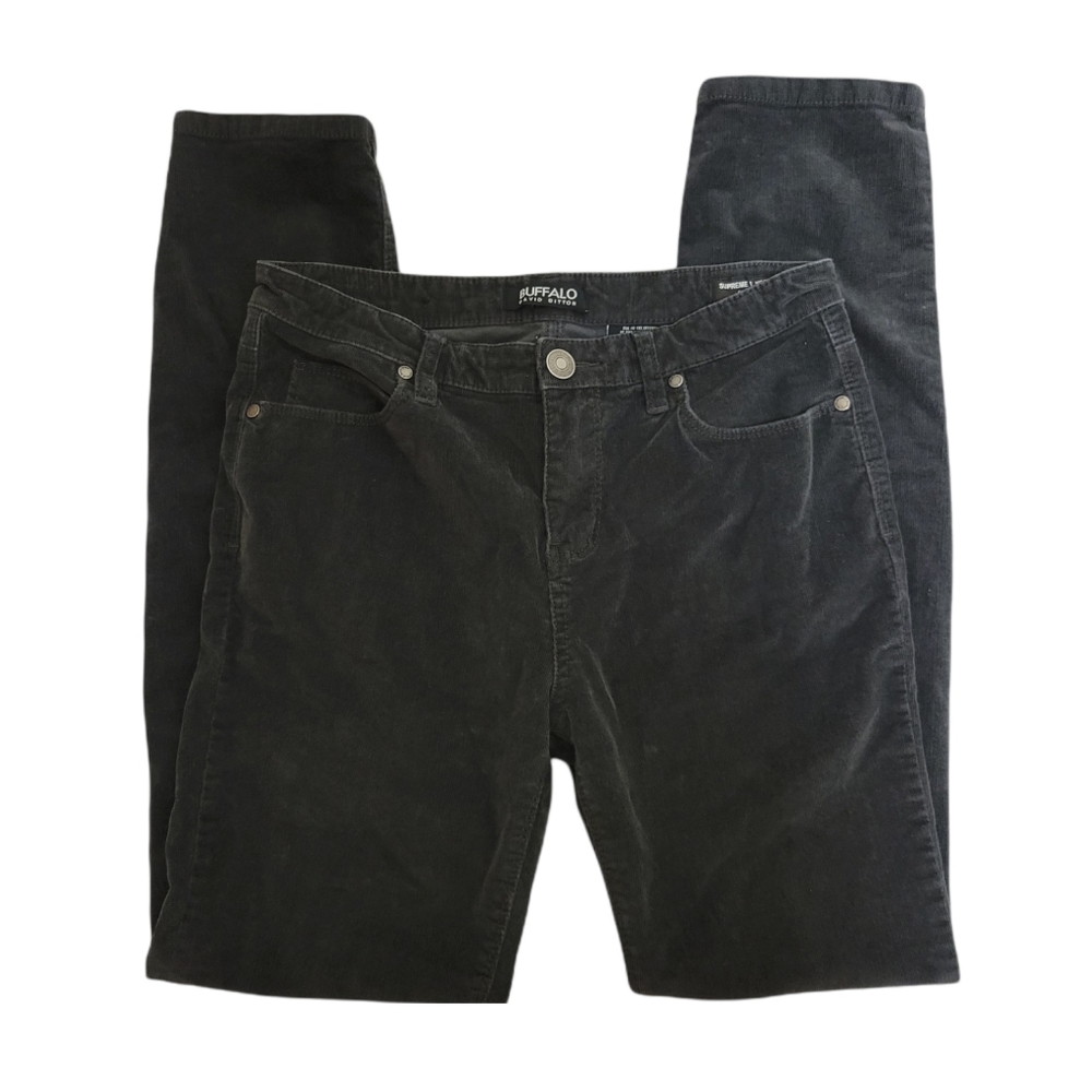 Buffalo David Bitton Corduroy Supreme Mid Rise Skinny Stretch Pants